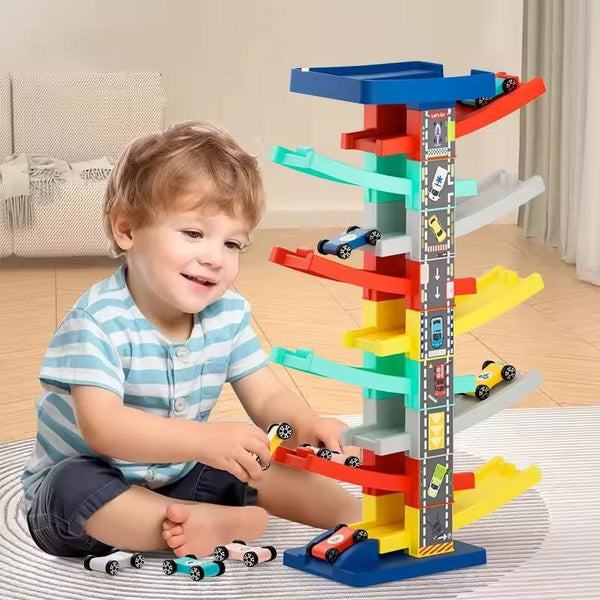 لعبة مسار سباق سيارات للأطفال – مسارات ممتعة وتنمية مهارات